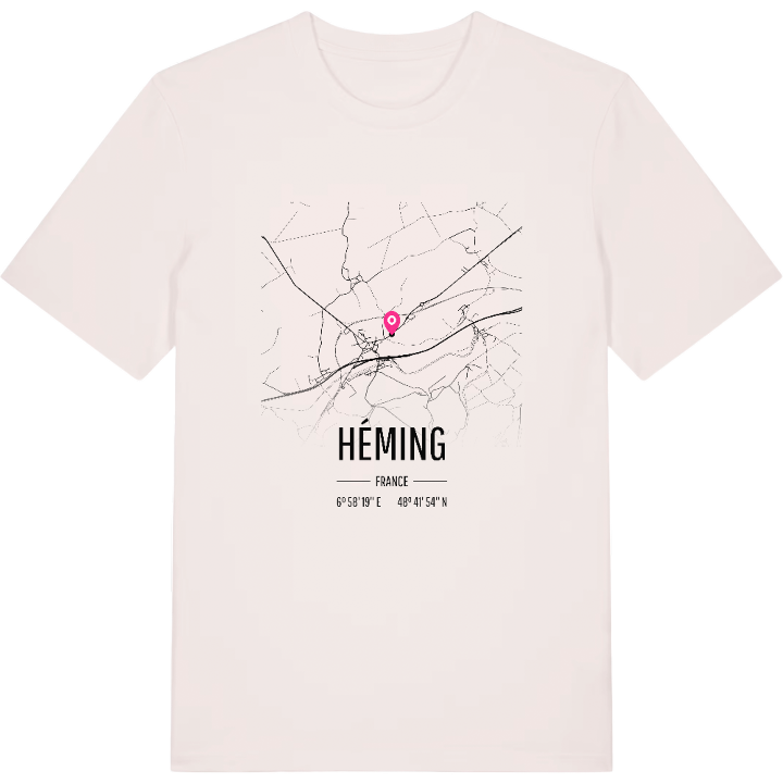 Héming kort T-shirt – t-shirt fra PinShirt