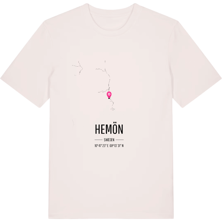 Hemön kort T-shirt – t-shirt fra PinShirt