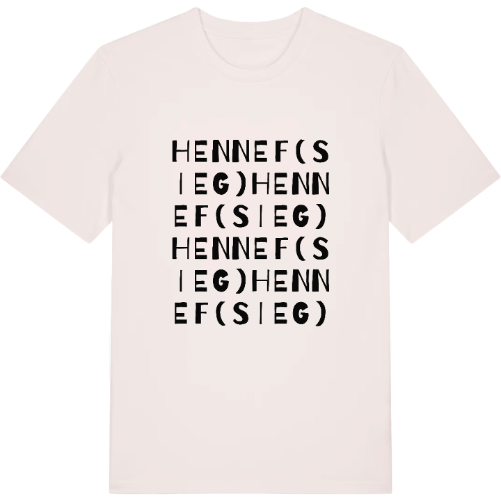 Hennef (Sieg) ordleg T-shirt – t-shirt fra PinShirt