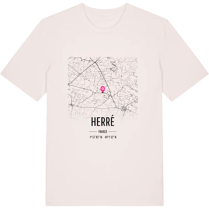 Herré kort T-shirt – t-shirt fra PinShirt