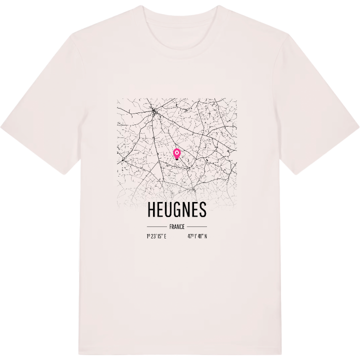 Heugnes kort T-shirt – t-shirt fra PinShirt
