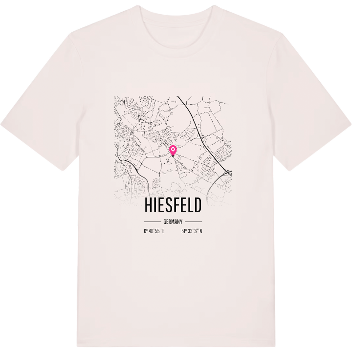 Hiesfeld kort T-shirt – t-shirt fra PinShirt