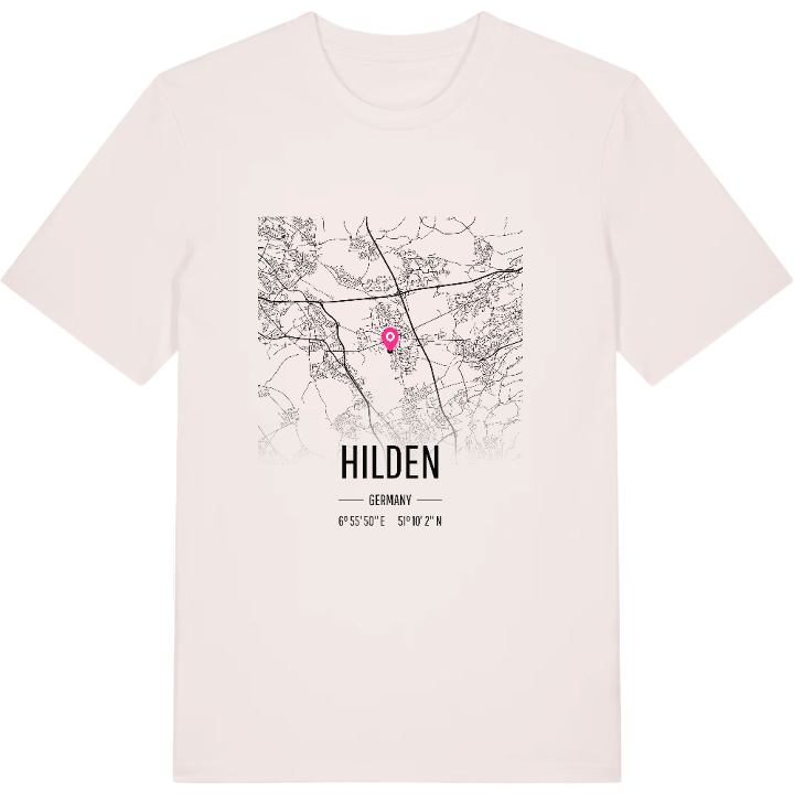 Hilden kort T-shirt – t-shirt fra PinShirt