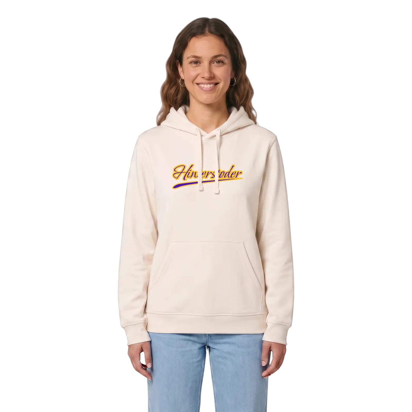 Hinterstoder baseball hættetrøje – Vintage White, i miljø