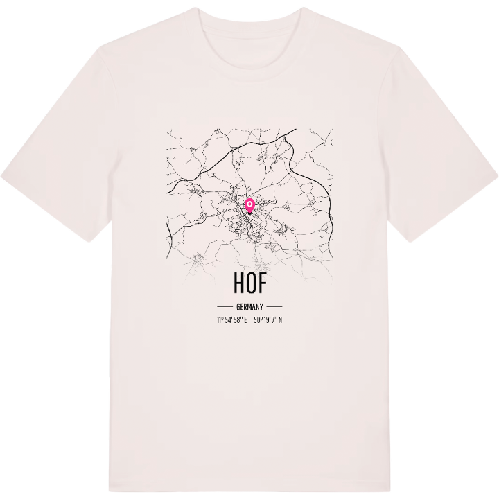 Hof kort T-shirt – t-shirt fra PinShirt