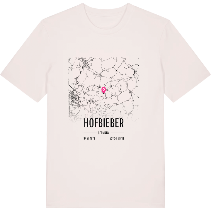 Hofbieber kort T-shirt – t-shirt fra PinShirt