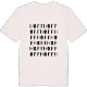 Hoff ordleg T-shirt