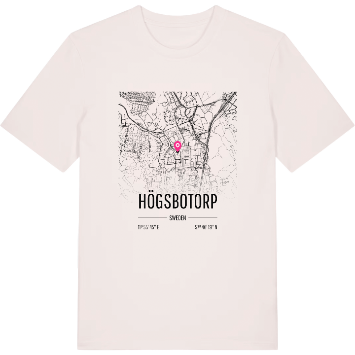 Högsbotorp kort T-shirt – t-shirt fra PinShirt