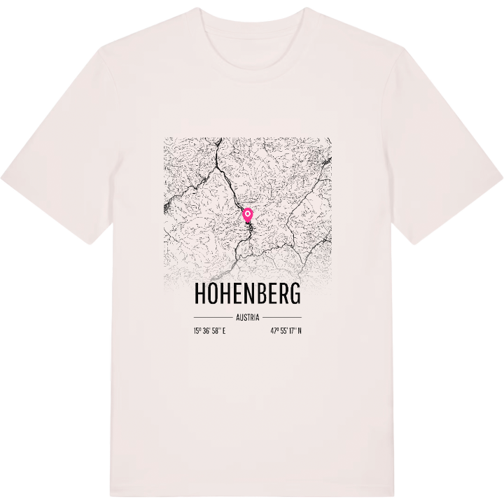 Hohenberg kort T-shirt – t-shirt fra PinShirt