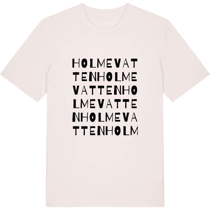 Holmevatten ordleg T-shirt – t-shirt fra PinShirt