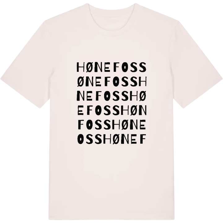 Hønefoss ordleg T-shirt – t-shirt fra PinShirt