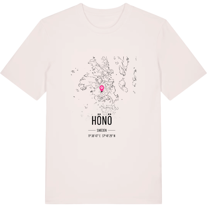 Hönö kort T-shirt – t-shirt fra PinShirt