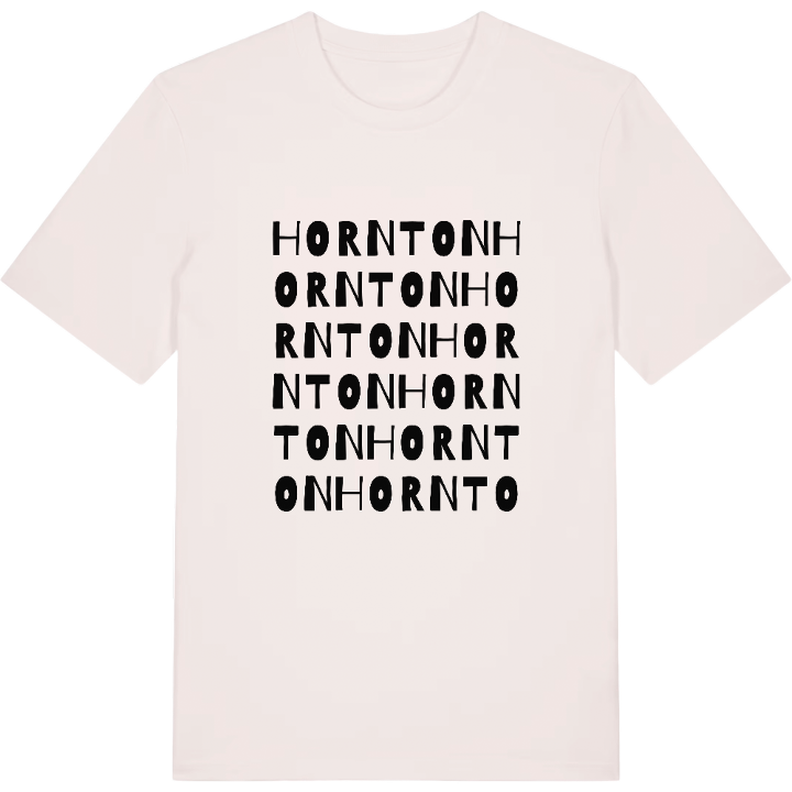 Hornton ordleg T-shirt – t-shirt fra PinShirt