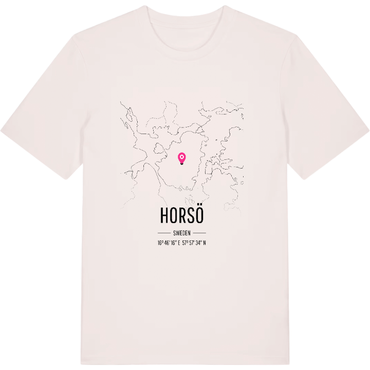 Horsö kort T-shirt – t-shirt fra PinShirt