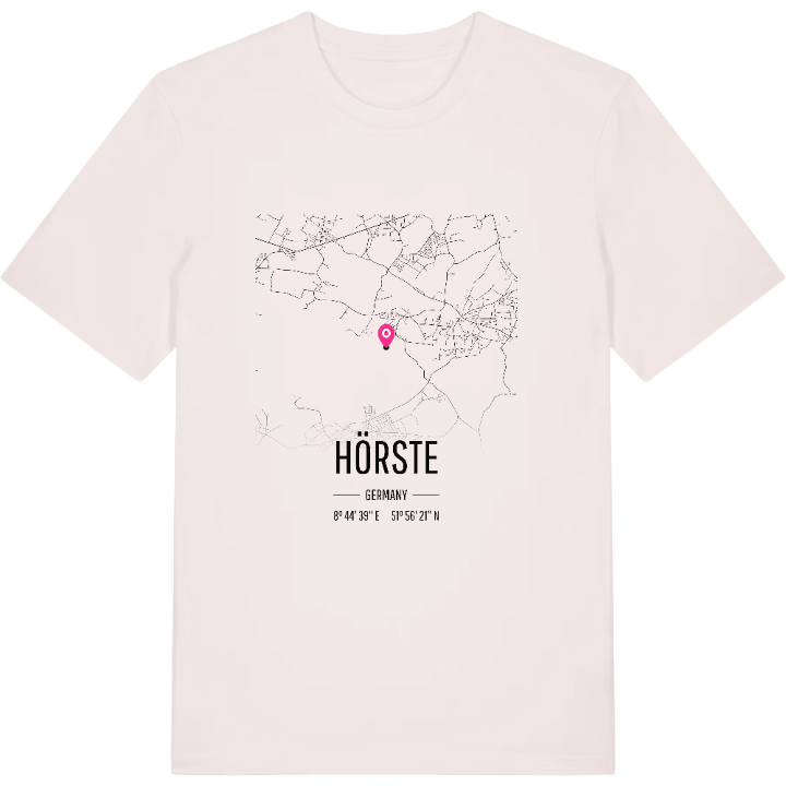 Hörste kort T-shirt – t-shirt fra PinShirt