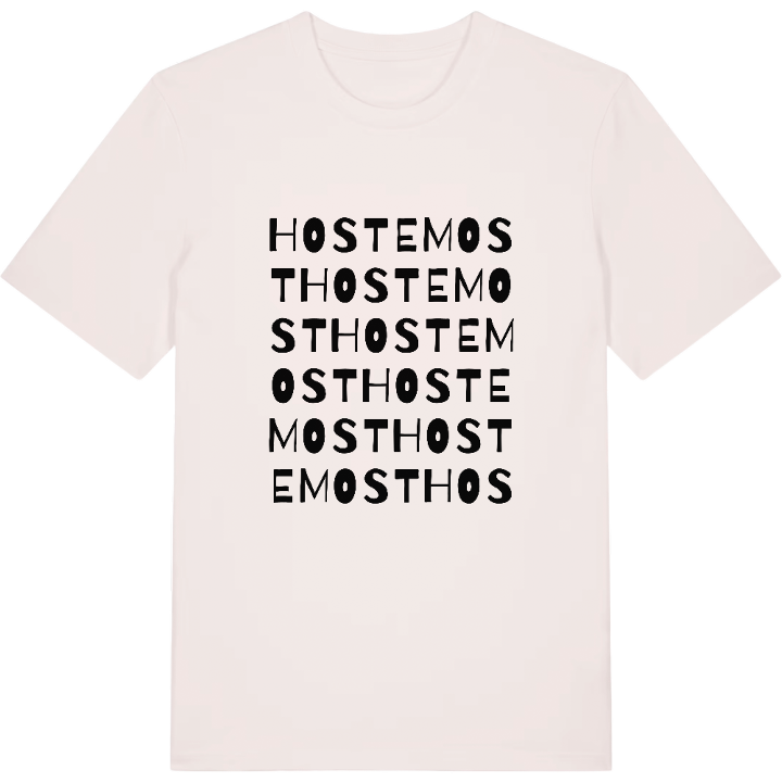 Hostemost ordleg T-shirt – t-shirt fra PinShirt