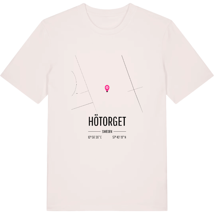 Hötorget kort T-shirt – t-shirt fra PinShirt