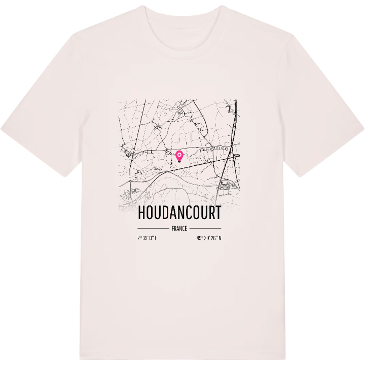 Houdancourt kort T-shirt – t-shirt fra PinShirt
