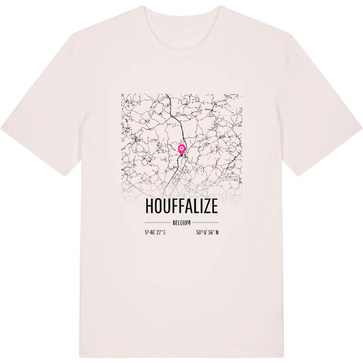 Houffalize kort T-shirt – t-shirt fra PinShirt