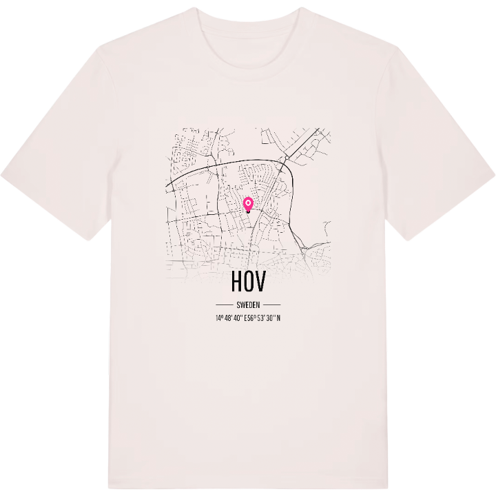 Hov kort T-shirt – t-shirt fra PinShirt