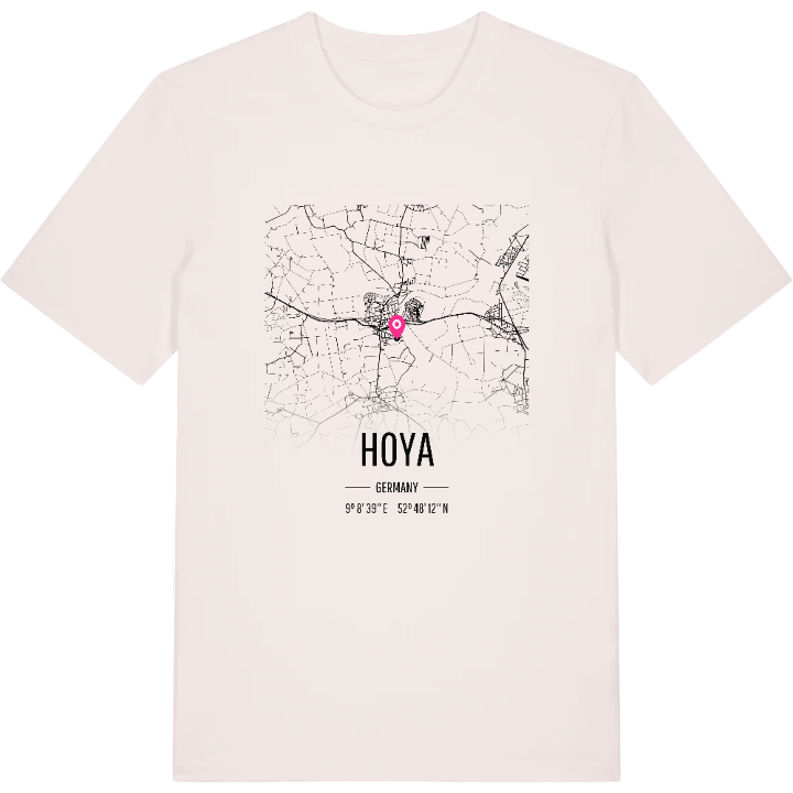 Hoya kort T-shirt – t-shirt fra PinShirt