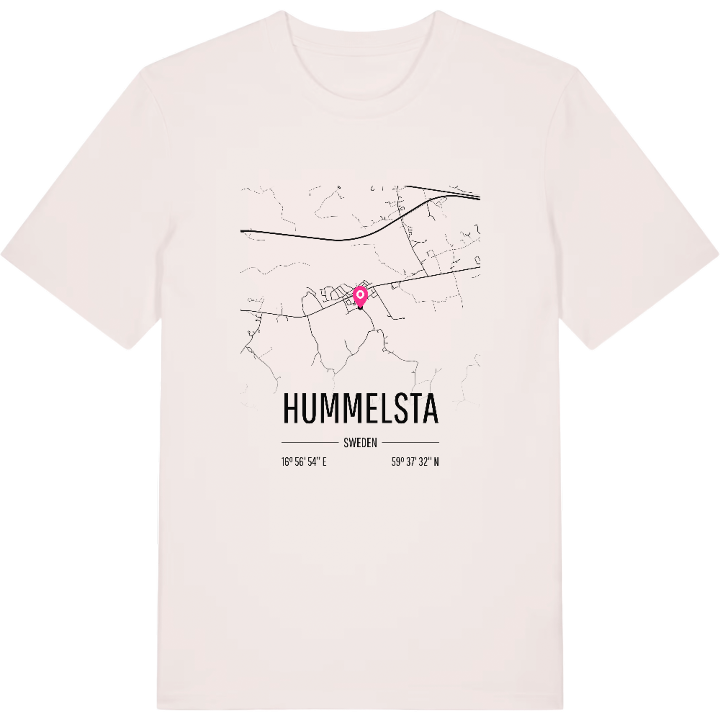 Hummelsta kort T-shirt – t-shirt fra PinShirt