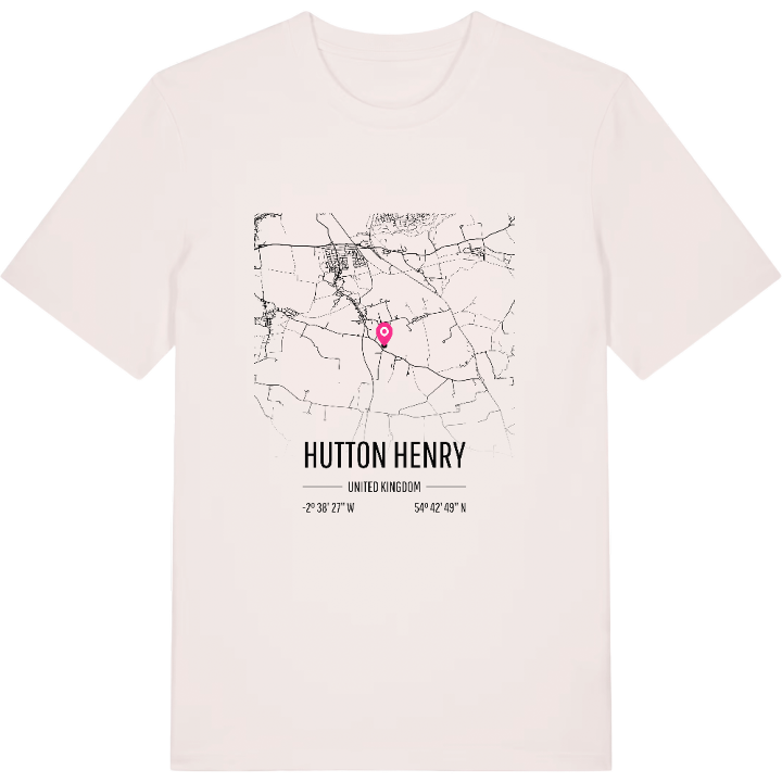 Hutton Henry kort T-shirt – t-shirt fra PinShirt