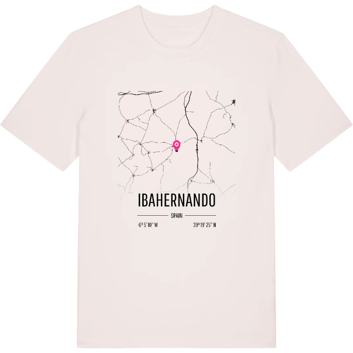 Ibahernando kort T-shirt – t-shirt fra PinShirt