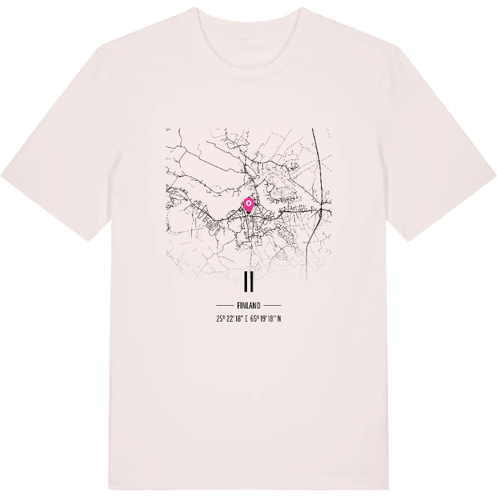 Ii kort T-shirt – t-shirt fra PinShirt