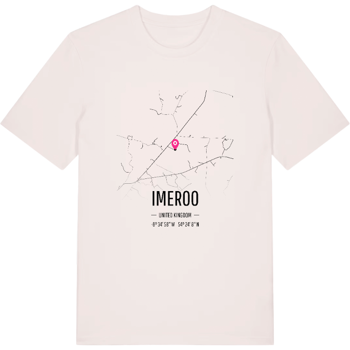 Imeroo kort T-shirt – t-shirt fra PinShirt