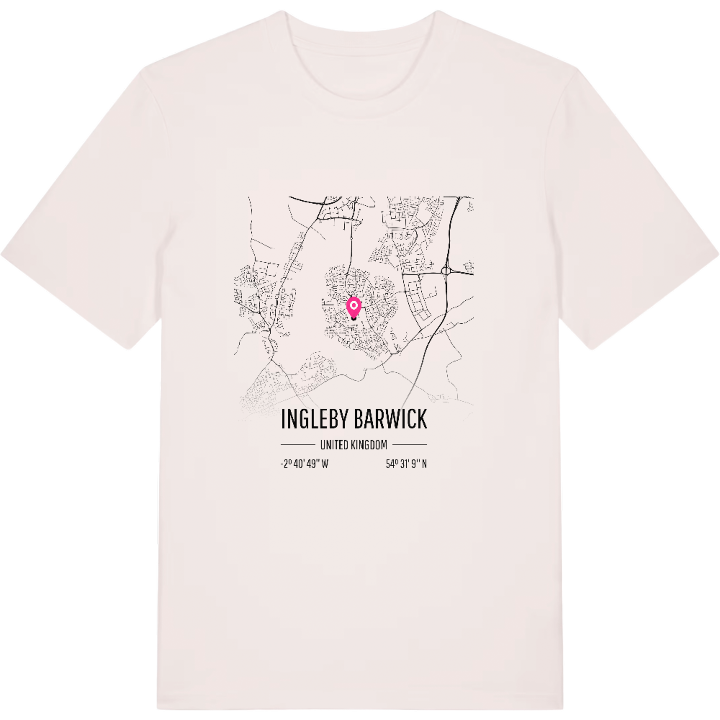 Ingleby Barwick kort T-shirt – t-shirt fra PinShirt