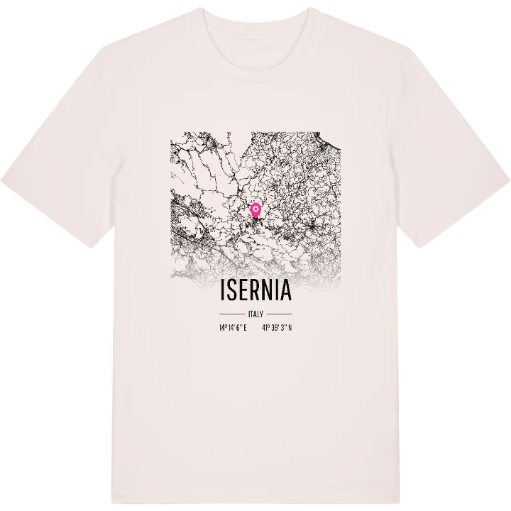 Isernia kort T-shirt – t-shirt fra PinShirt