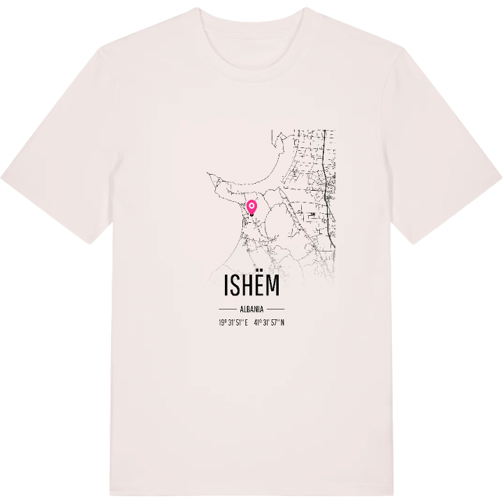Ishëm kort T-shirt – t-shirt fra PinShirt