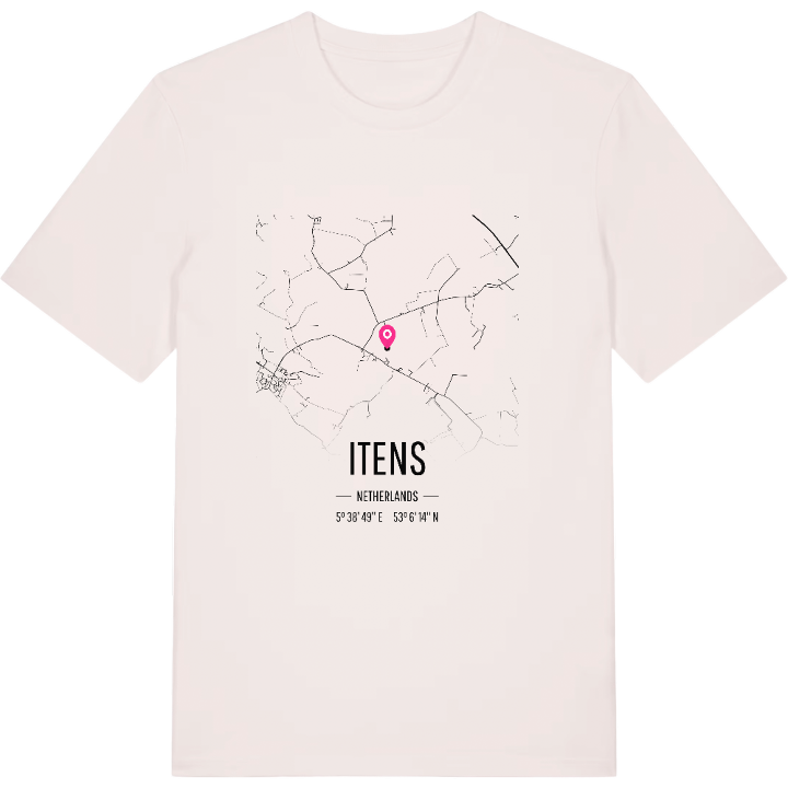 Itens kort T-shirt – t-shirt fra PinShirt