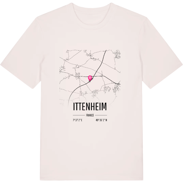 Ittenheim kort T-shirt – t-shirt fra PinShirt