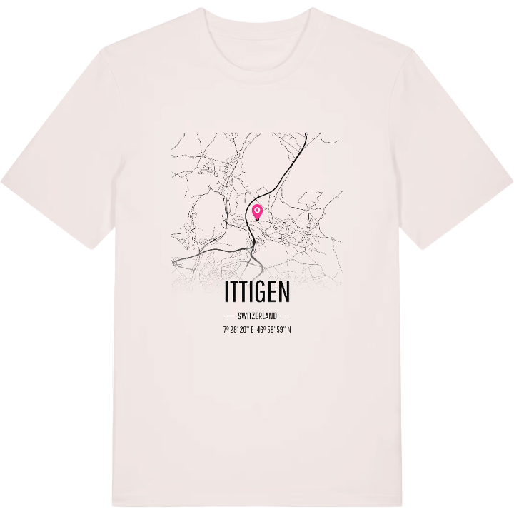 Ittigen kort T-shirt – t-shirt fra PinShirt