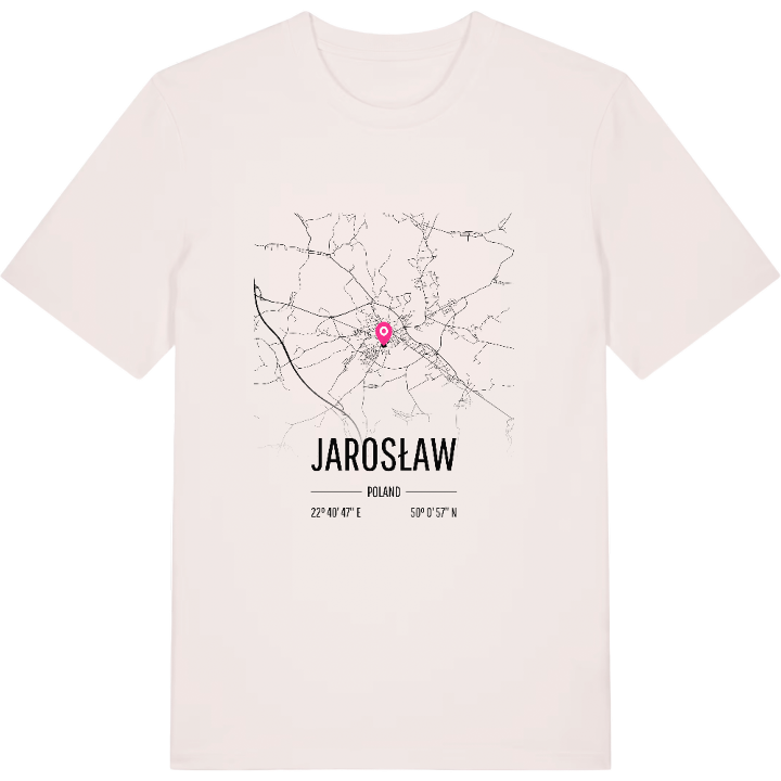 Jarosław kort T-shirt – t-shirt fra PinShirt