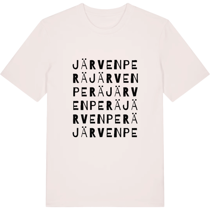 Järvenperä ordleg T-shirt – t-shirt fra PinShirt