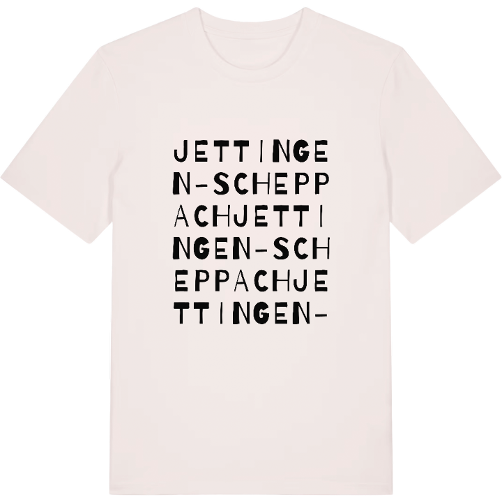 Jettingen-Scheppach ordleg T-shirt – t-shirt fra PinShirt