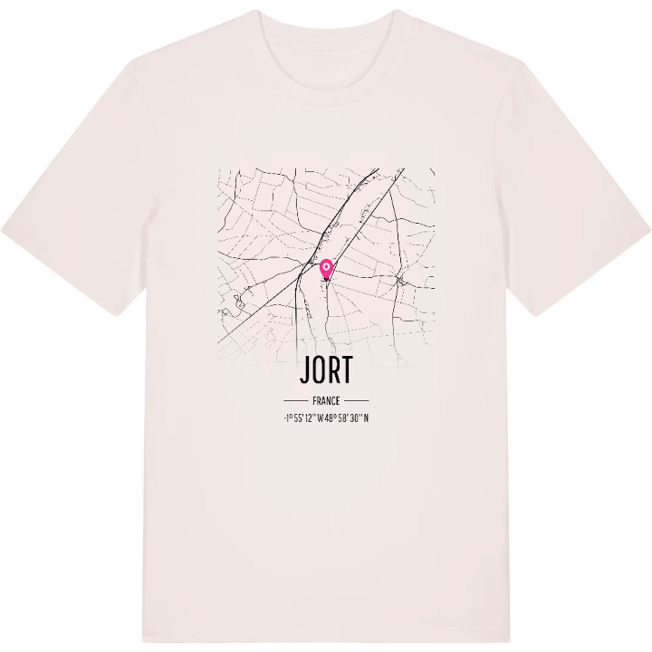 Jort kort T-shirt – t-shirt fra PinShirt