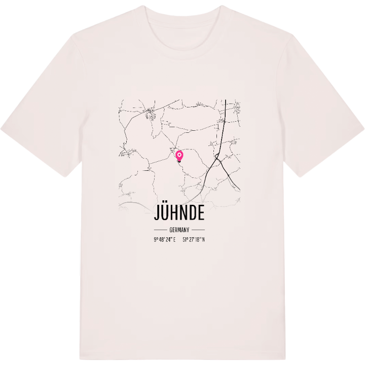 Jühnde kort T-shirt – t-shirt fra PinShirt