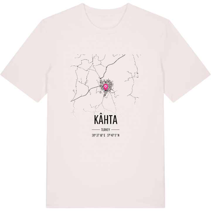 Kâhta kort T-shirt – t-shirt fra PinShirt