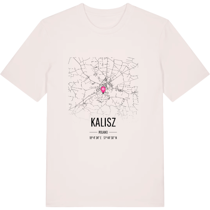 Kalisz kort T-shirt – t-shirt fra PinShirt