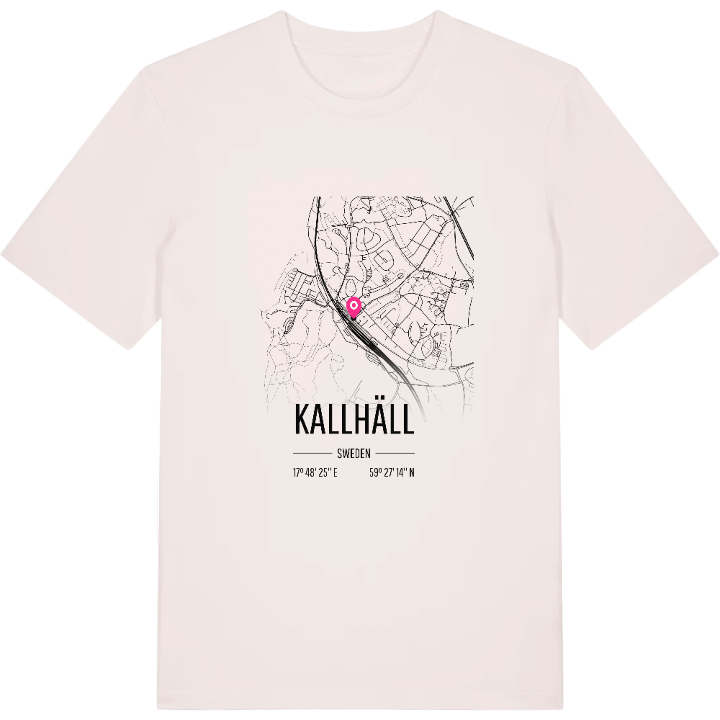 Kallhäll kort T-shirt – t-shirt fra PinShirt