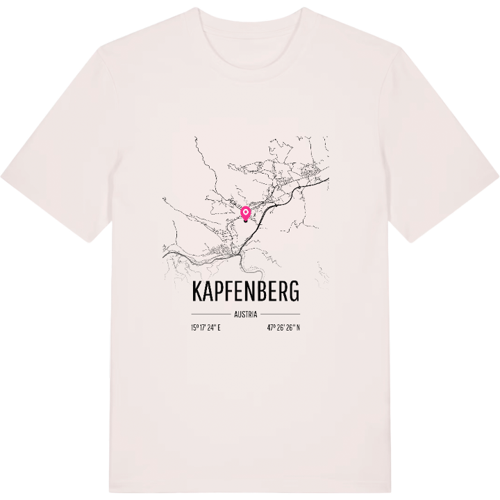Kapfenberg kort T-shirt – t-shirt fra PinShirt