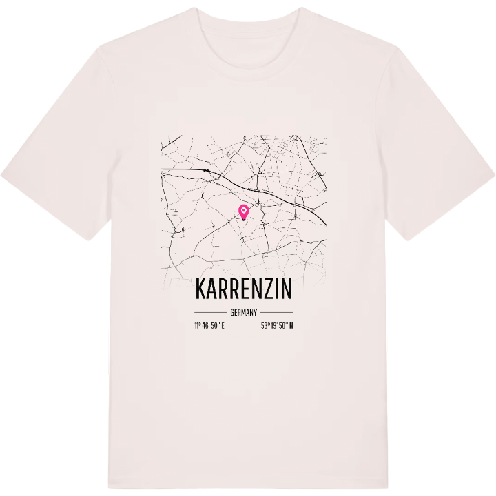 Karrenzin kort T-shirt – t-shirt fra PinShirt