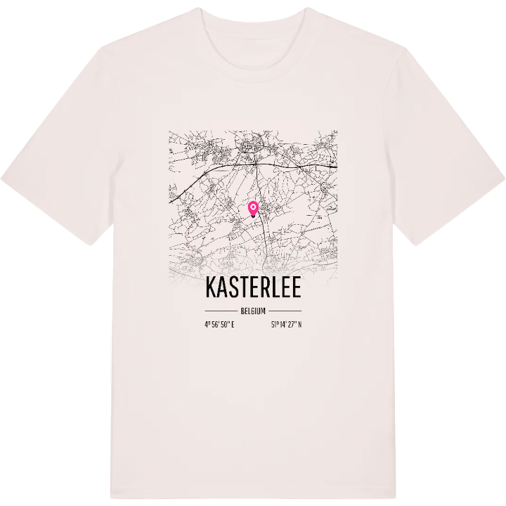 Kasterlee kort T-shirt – t-shirt fra PinShirt