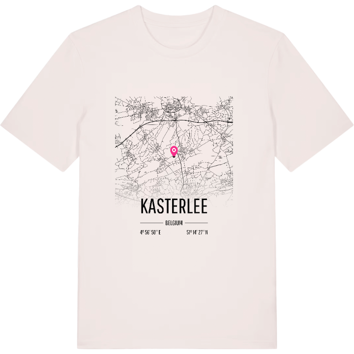 Kasterlee kort T-shirt – t-shirt fra PinShirt