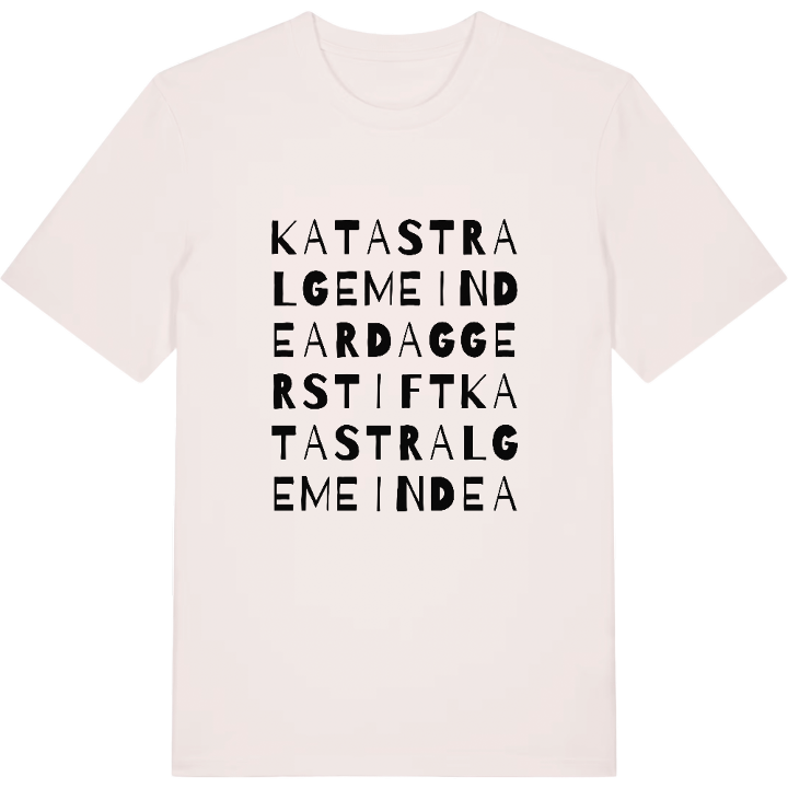 Katastralgemeinde Ardagger Stift ordleg T-shirt – t-shirt fra PinShirt