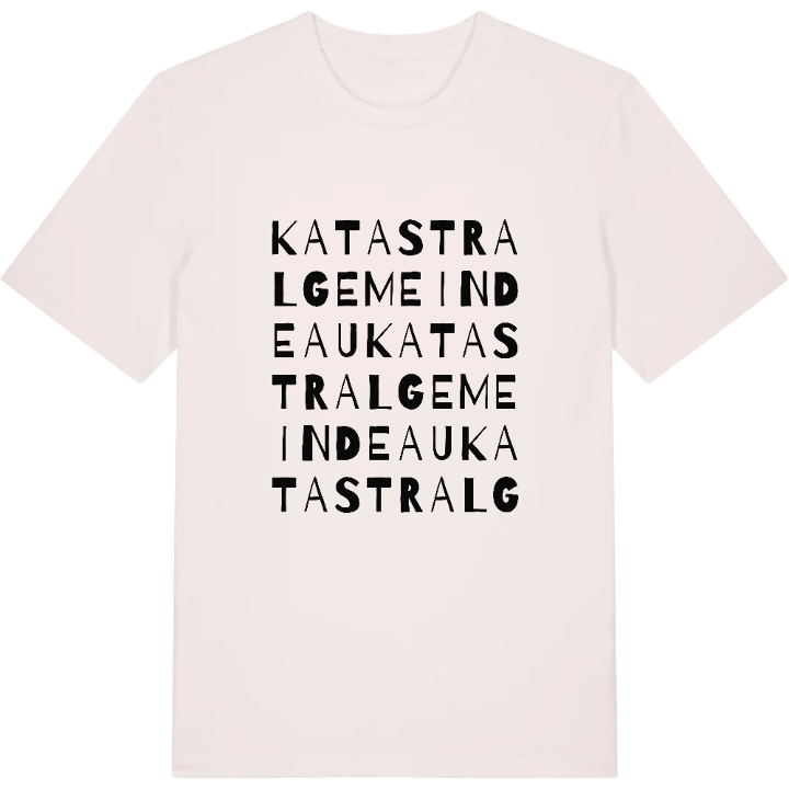 Katastralgemeinde Au ordleg T-shirt – t-shirt fra PinShirt